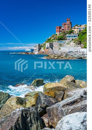 The gulf of Vernazzola in Genoa 82680146