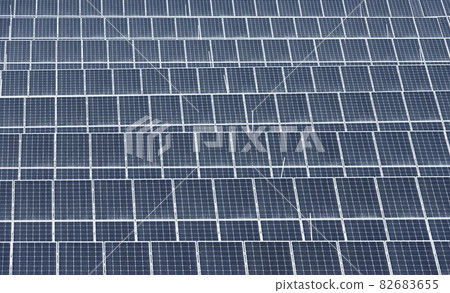 Photovoltaic panels field, solar farm background Photovoltaic panels field, solar farm background 82683655
