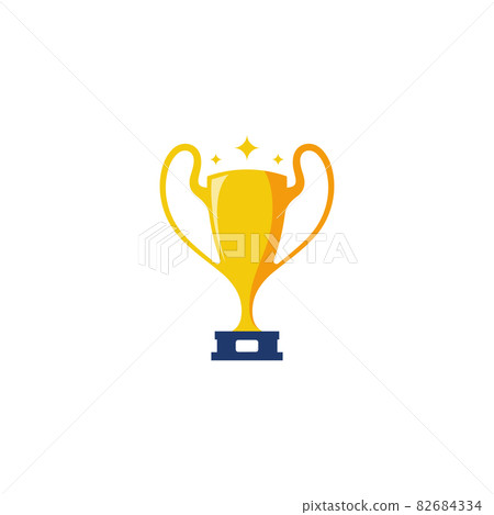Trophy Vector icon design illustration 82684334