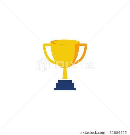Trophy Vector icon design illustration 82684335