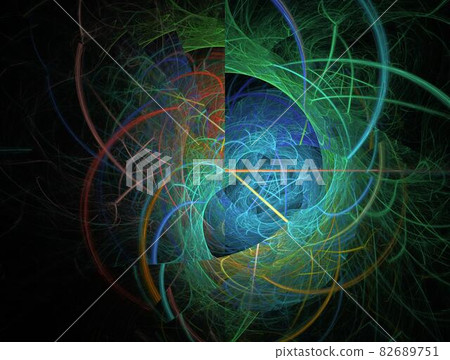 Imaginatory fractal abstract background Image 82689751
