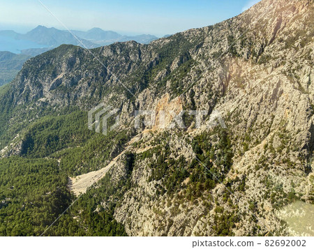 View to the carpathian mountains war road transfagarasan 82692002