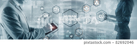New Human resource management. HR. Team Building and recruitment concept New Human resource management. HR. Team Building and recruitment concept 82692046