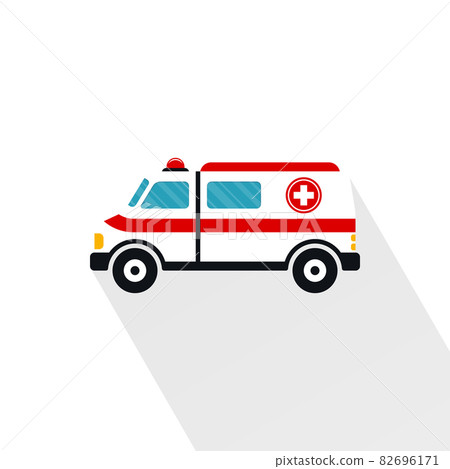 Ambulance Car Cartoon Vector Design 82696171