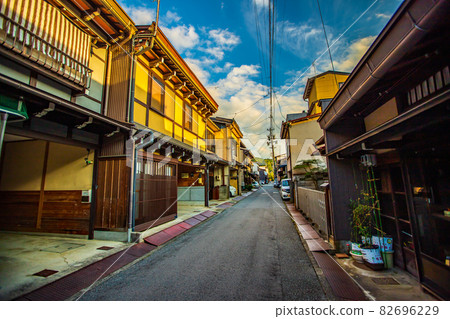 Gifu Prefecture Hida Takayama, old townscape 82696229