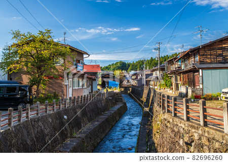 Gifu Prefecture Hida Takayama, old townscape 82696260
