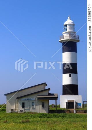 秋田縣男鹿半島和北緯40度線的入道崎燈塔 82699704