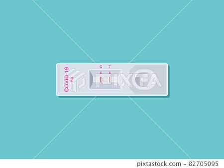 Rapid Antigen Test kit Flat style icon Rapid Antigen Test kit Flat style icon 82705095