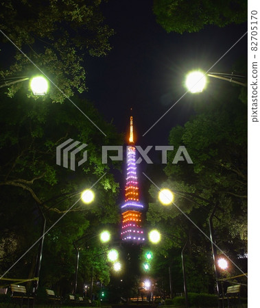 東京塔十月無限鑽石面紗 82705170