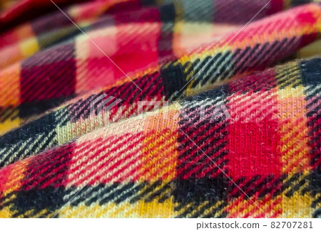 abstract red and yellow checkered background 82707281