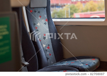 Moscow Aeroexpress armchairs with red, black, white aircraft drawings Moscow Aeroexpress armchairs with red, black, white aircraft drawings 82708087