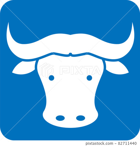 Buffalo pictogram - Stock Illustration [82711440] - PIXTA