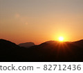 It is the evening view of Hiroshima Yasuura. 82712436