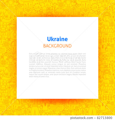 Ukraine Paper Template Ukraine Paper Template 82713800