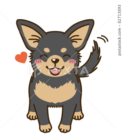 懷舊吉娃娃(黑色和棕褐色) 懷舊吉娃娃(黑色和棕褐色) 82713893