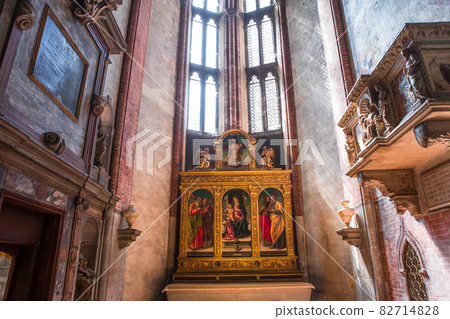 basilica Santa Maria gloriosa dei Frari, Venice, Italy basilica Santa Maria gloriosa dei Frari, Venice, Italy 82714828