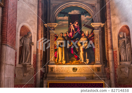 basilica Santa Maria gloriosa dei Frari, Venice, Italy basilica Santa Maria gloriosa dei Frari, Venice, Italy 82714838