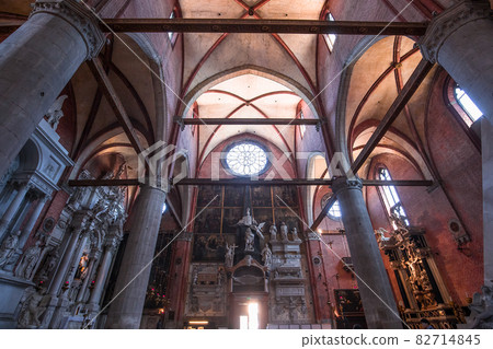basilica Santa Maria gloriosa dei Frari, Venice, Italy basilica Santa Maria gloriosa dei Frari, Venice, Italy 82714845