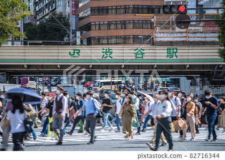 日本東京都市風景新內閣成立。澀谷今天仍然是一個威脅人群。即使蒙面,感染之謎也會蔓延&突然減少...... = 10月4日 日本東京都市風景新內閣成立。澀谷今天仍然是一個威脅人群。即使蒙面,感染之謎也會蔓延&突然減少...... = 10月4日 82716344