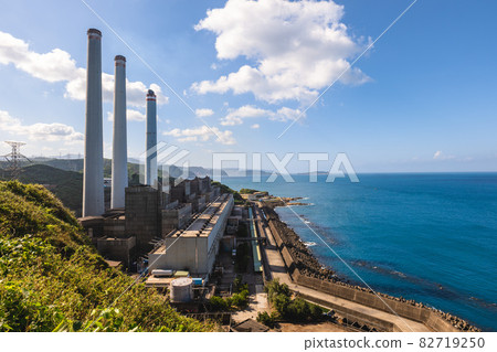 Hsieh ho Power Plant located at keelung city in taiwan 82719250