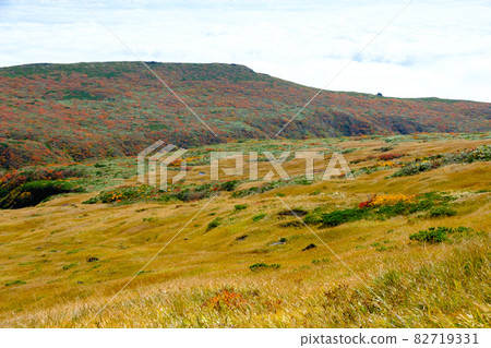 Mt. Kurikoma (Mt. Sugawa), one of the 100 famous mountains of flowers known for the most beautiful mountain autumn leaves in Japan Mt. Kurikoma (Mt. Sugawa), one of the 100 famous mountains of flowers known for the most beautiful mountain autumn leaves in Japan 82719331