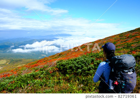 栗駒山（菅川山），百花名山之一，以日本最美麗的山地秋葉而聞名 82719361