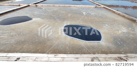 Salt farms in Korea 82719594