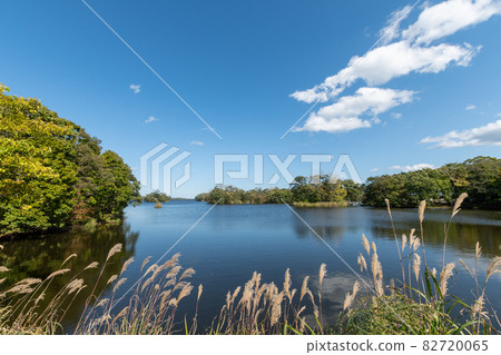 Onuma_Lake_Nakajima_Blue Sky_Hakodate_New Three Views of Japan Onuma_Lake_Nakajima_Blue Sky_Hakodate_New Three Views of Japan 82720065