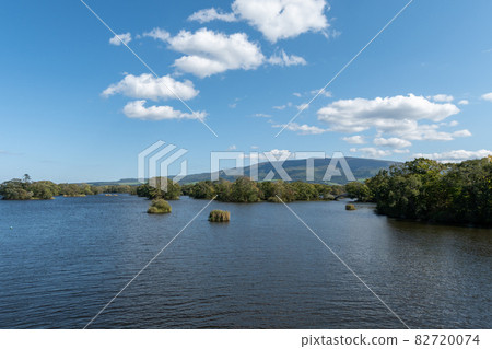 Onuma_Lake_Nakajima_Blue Sky_Hakodate_New Three Views of Japan 82720074