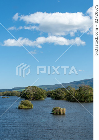 Onuma_Lake_Nakajima_Blue Sky_Hakodate_New Three Views of Japan Onuma_Lake_Nakajima_Blue Sky_Hakodate_New Three Views of Japan 82720075