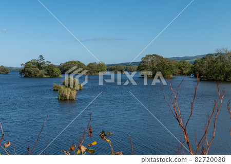 Onuma_Lake_Nakajima_Blue Sky_Hakodate_New Three Views of Japan Onuma_Lake_Nakajima_Blue Sky_Hakodate_New Three Views of Japan 82720080
