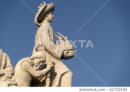 Lisbon discovery monument by the river detail Lisbon discovery monument by the river detail 82720599