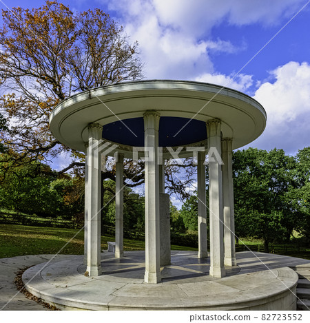 Magna Carta Memorial - symbol of Freedom Under Law - Runnymede, Surrey, United Kingdom 82723552