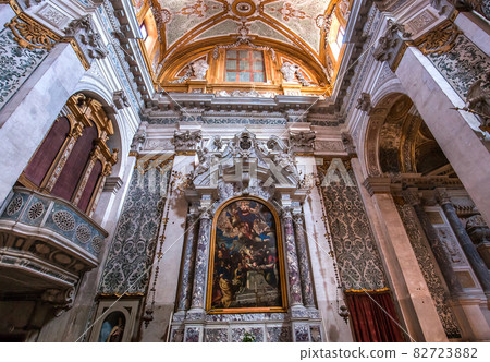 interiors of chiesa I Gesuiti, Venice, Italy 82723882