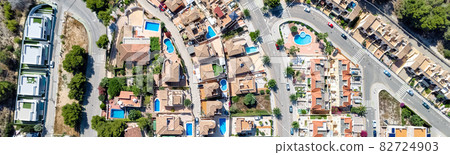 Panoramic image Pinar de Campoverde residential district. Spain Panoramic image Pinar de Campoverde residential district. Spain 82724903