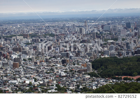Cityscape from Mt. Okura_Sapporo Cityscape from Mt. Okura_Sapporo 82729152