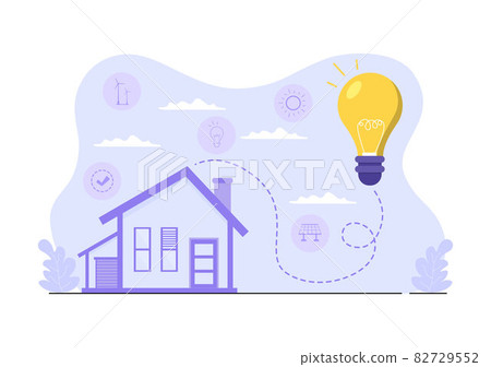 Ecological Sustainable Energy Supply Background Vector Flat Illustration Power Plant Station Buildings With Solar Panels, Gas, Geothermal, Renewable, Water and Wind Turbines Ecological Sustainable Energy Supply Background Vector Flat Illustration Power Plant Station Buildings With Solar Panels, Gas, Geothermal, Renewable, Water and Wind Turbines 82729552