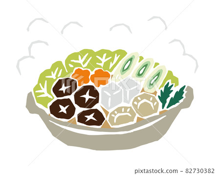 Hot pot retro vector illustration Hot pot retro vector illustration 82730382