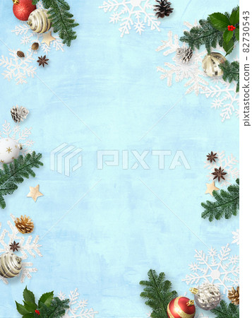 Background material with the image of Christmas 82730543