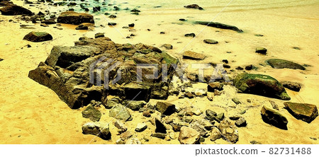 釜山松亭海灘沙洲岩 82731488
