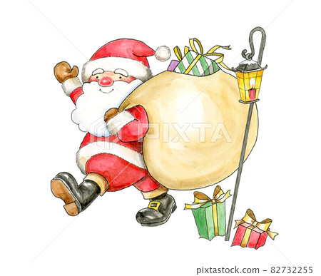 Santa Claus [Hand-painted watercolor] 82732255