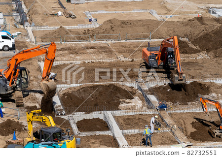 Hydraulic excavator architecture 82732551