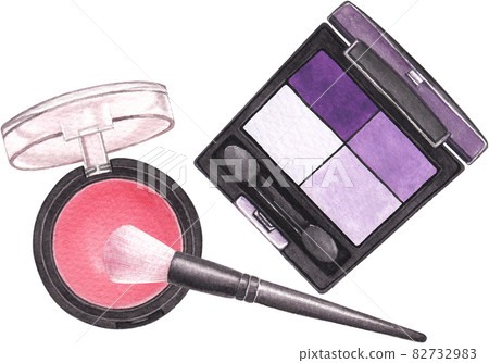 Make up watercolor 82732983