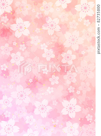 水彩櫻花春天矢量圖背景 水彩櫻花春天矢量圖背景 82735800