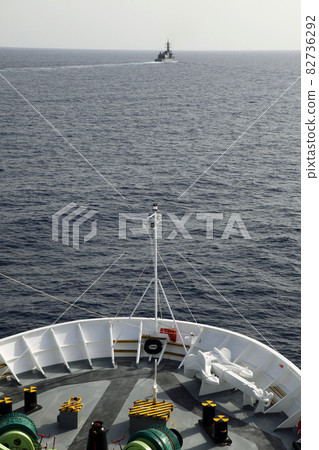 從遊輪上尋找反海盜護航船 82736292