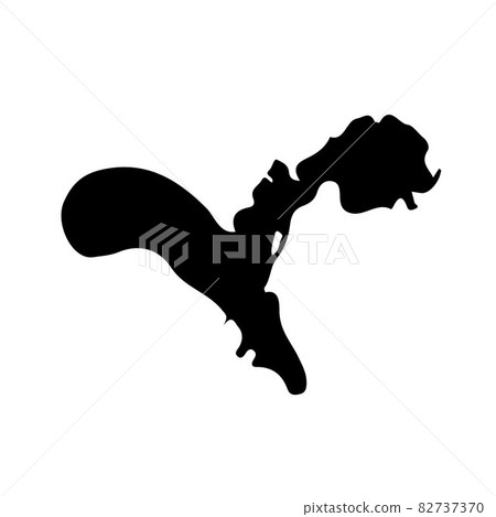 Vector Abstract Checkmark Tick Brush Hand Drawn Texture in Black Color Sketch Simple Pattern isolated on White Background Stroke Shape 82737370