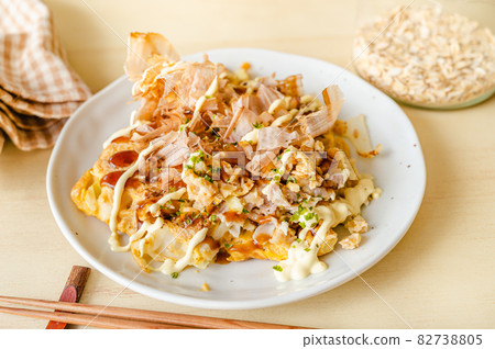 Oatmeal okonomiyaki Oatmeal okonomiyaki 82738805