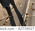 Shadow of long legs 82739027