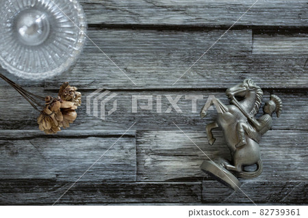 Antique night piece background 82739361