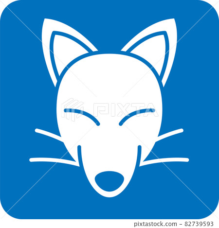 Fox pictogram 82739593